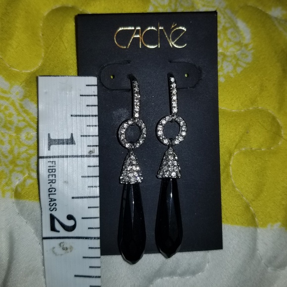 Cache drop earrings - Picture 4 of 4